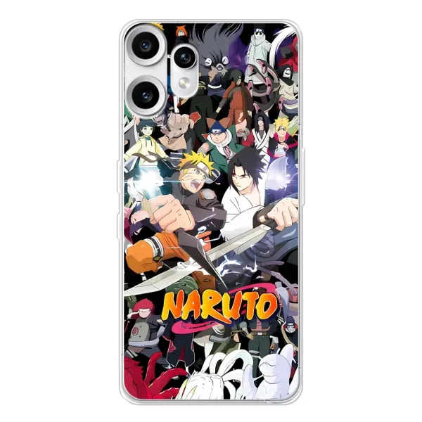 Чехол с рисунком «Наруто постер» для Nothing CMF Phone 2 Pro Чехол с рисунком «Наруто постер» для Nothing CMF Phone 2 Pro