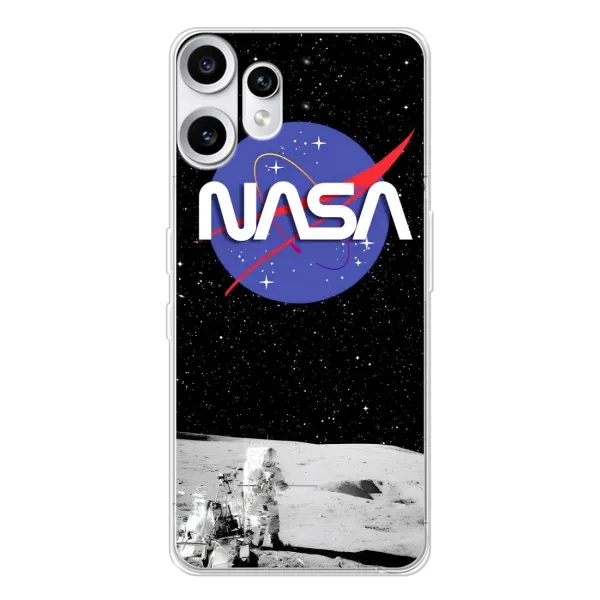 Чехол с рисунком «Nasa на луне» для Nothing CMF Phone 2 Pro Чехол с рисунком «Nasa на луне» для Nothing CMF Phone 2 Pro