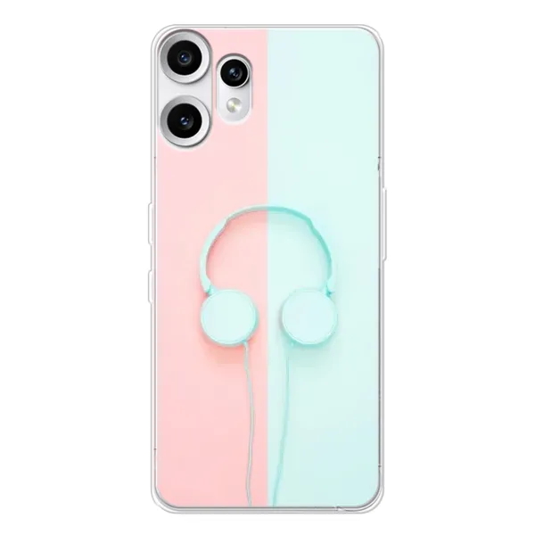 Чехол с рисунком «Наушники» для Nothing CMF Phone 2 Pro Чехол с рисунком «Наушники» для Nothing CMF Phone 2 Pro