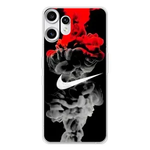 Силиконовый Чехол на Nothing CMF Phone 2 Pro с картинкой Nike (Nike дым)