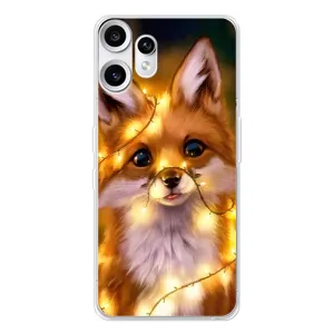 Чохол з Лисичкою для Nothing CMF Phone 2 Pro (Новорічне лисеня)
