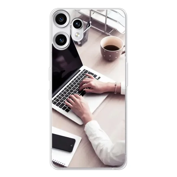 Чехол с рисунком «Офисный работник» для Nothing CMF Phone 2 Pro Чехол с рисунком «Офисный работник» для Nothing CMF Phone 2 Pro