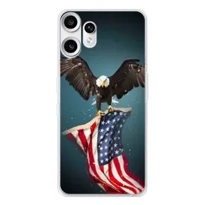 Чохол Прапор USA для Nothing CMF Phone 2 Pro (Орел і прапор)