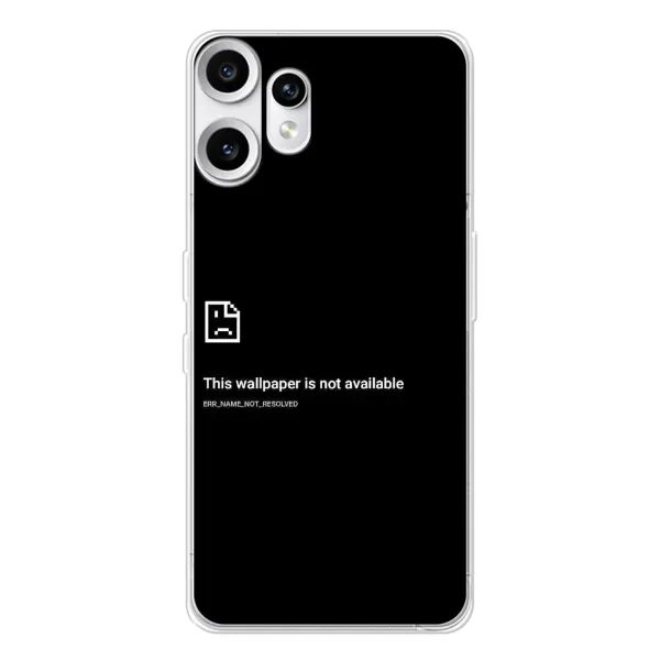 Чехол с рисунком «Ошибка» для Nothing CMF Phone 2 Pro Чехол с рисунком «Ошибка» для Nothing CMF Phone 2 Pro