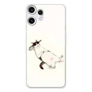 Чехол на тематику: Коты для Nothing CMF Phone 2 Pro (Отдых)