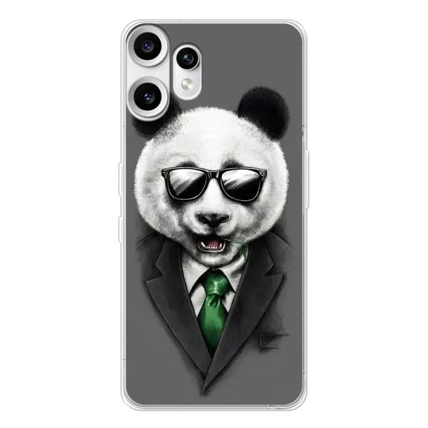 Чехол с рисунком «Панда в очках» для Nothing CMF Phone 2 Pro Чехол с рисунком «Панда в очках» для Nothing CMF Phone 2 Pro