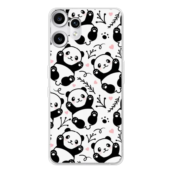 Чехол с рисунком «Пандочки» для Nothing CMF Phone 2 Pro Чехол с рисунком «Пандочки» для Nothing CMF Phone 2 Pro
