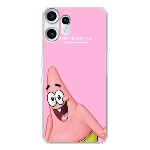 Чехол с рисунком «Патрик» для Nothing CMF Phone 2 Pro Чехол с рисунком «Патрик» для Nothing CMF Phone 2 Pro