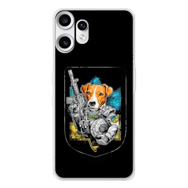 Чехол с рисунком «Патрон Воин» для Nothing CMF Phone 2 Pro