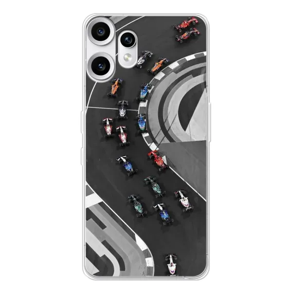 Чехол с рисунком «Гонки ф1» для Nothing CMF Phone 2 Pro Чехол с рисунком «Гонки ф1» для Nothing CMF Phone 2 Pro