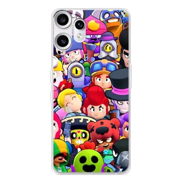 Чехол с рисунком «Персонажи» для Nothing CMF Phone 2 Pro Чехол с рисунком «Персонажи» для Nothing CMF Phone 2 Pro