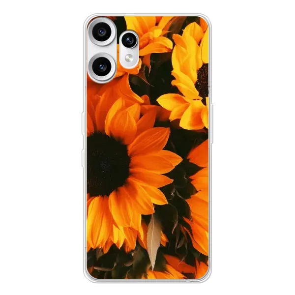 Чехол с рисунком «подсолнухи» для Nothing CMF Phone 2 Pro Чехол с рисунком «подсолнухи» для Nothing CMF Phone 2 Pro