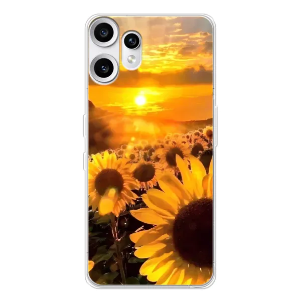 Чехол с рисунком «поле подсолнухов» для Nothing CMF Phone 2 Pro