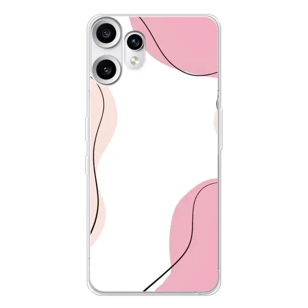 Чехол с рисунком «Розовый фон» для Nothing CMF Phone 2 Pro
