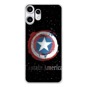 Чехол с Щитом Капитана Америки на Nothing CMF Phone 2 Pro (Щит Капитана)