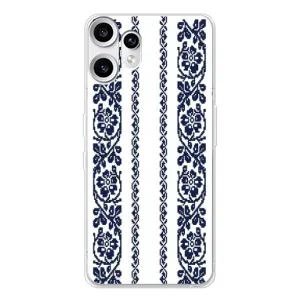 Силиконовый Чехол на Nothing CMF Phone 2 Pro с картинкой Вышиванки (Синяя вышиванка)