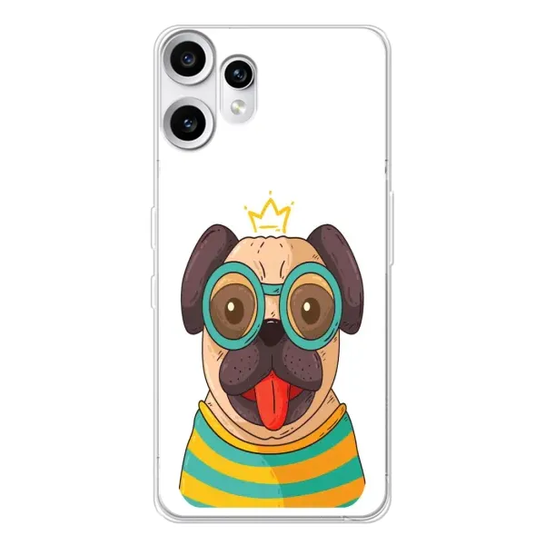 Чехол с рисунком «Собака Король» для Nothing CMF Phone 2 Pro Чехол с рисунком «Собака Король» для Nothing CMF Phone 2 Pro