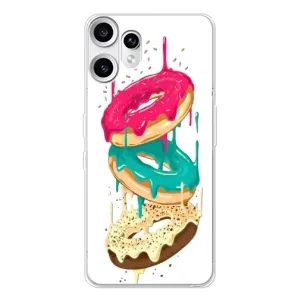 Чехол с изображением вкусной еды для Nothing CMF Phone 2 Pro (Сочные пончики)