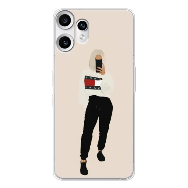 Чехол с рисунком «Стильная» для Nothing CMF Phone 2 Pro Чехол с рисунком «Стильная» для Nothing CMF Phone 2 Pro