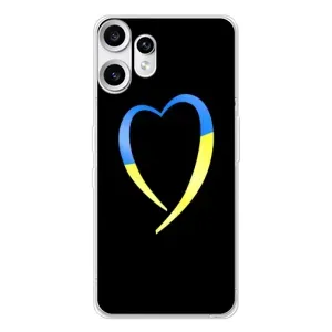 Силиконовый Чехол на Nothing CMF Phone 2 Pro (Я-Украина) (Украинское сердце)