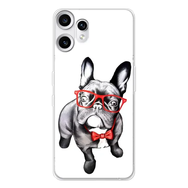 Чехол с рисунком «В очках» для Nothing CMF Phone 2 Pro Чехол с рисунком «В очках» для Nothing CMF Phone 2 Pro