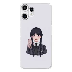 Чехлы с принтом Уэнсдей на Nothing CMF Phone 2 Pro (Вещь Венсдей)