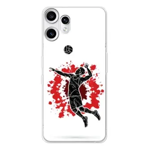 Чохли з прінтом Спортивна тематика для Nothing CMF Phone 2 Pro (Волейболіст)