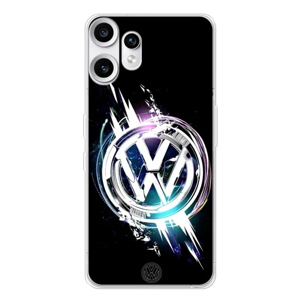 Чехол с рисунком «Volkswagen на черном» для Nothing CMF Phone 2 Pro Чехол с рисунком «Volkswagen на черном» для Nothing CMF Phone 2 Pro