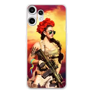 ЗСУ Чохли (TPU) для Nothing CMF Phone 2 Pro (Жінка солдат)