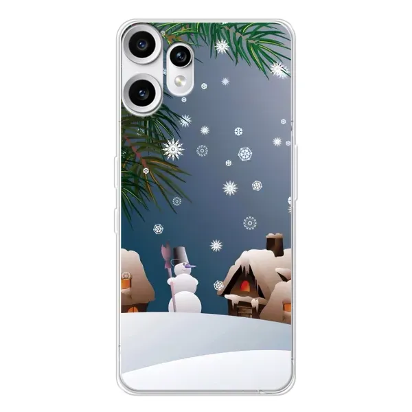 Чехол с рисунком «Зима» для Nothing CMF Phone 2 Pro Чехол с рисунком «Зима» для Nothing CMF Phone 2 Pro