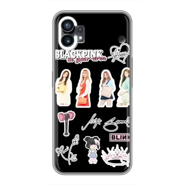 Чехол с рисунком «Арт блэкпинг» для Nothing Phone 1 Чехол с рисунком «Арт блэкпинг» для Nothing Phone 1