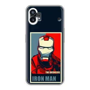 Чохол Супергерой Залізна Людина на Nothing Phone 1 (Art Iron man)