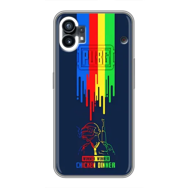 Чехол с рисунком «Арт Пабг» для Nothing Phone 1 Чехол с рисунком «Арт Пабг» для Nothing Phone 1