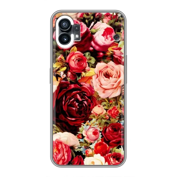 Чехол с рисунком «Букет цветов» для Nothing Phone 1 Чехол с рисунком «Букет цветов» для Nothing Phone 1