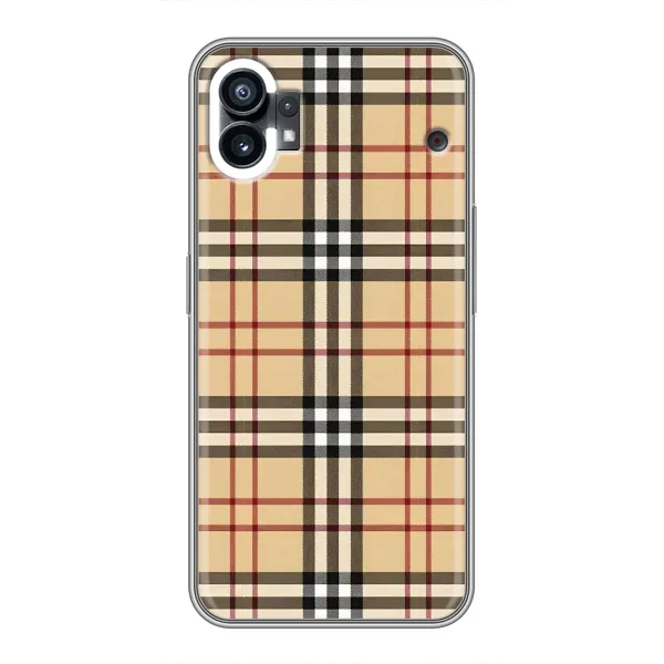 Чехол с рисунком «Burberry стиль» для Nothing Phone 1 Чехол с рисунком «Burberry стиль» для Nothing Phone 1