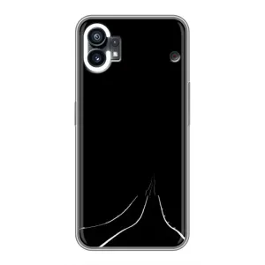Чохол з картинками на чорному фоні для Nothing Phone 1 (Дорога)