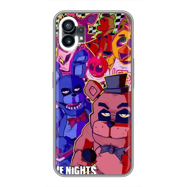 Чехол с рисунком «Фредди» для Nothing Phone 1