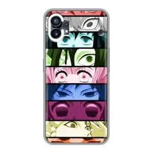 Силиконовые чехлы с глазами Anime для Насинг Фон 1 (Глаза Хашира)