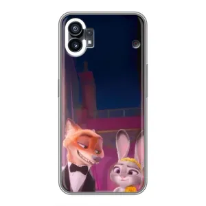 Силіконовий чохол з принтом Зоотрополіс для Nothing Phone 1 (Головні герої)
