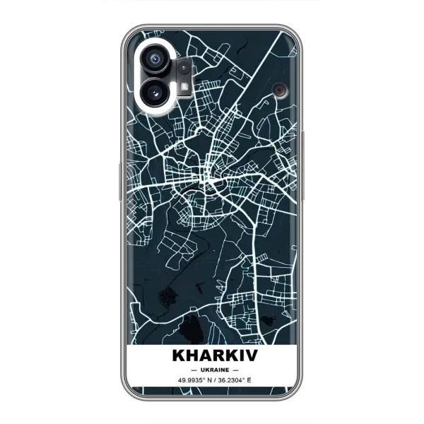 Чехол с рисунком «Харьков» для Nothing Phone 1 Чехол с рисунком «Харьков» для Nothing Phone 1