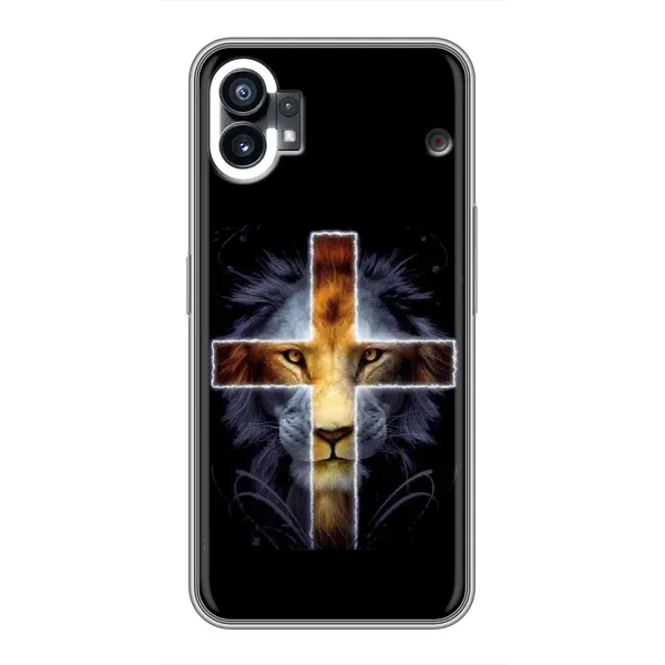 Чехол с рисунком «Иисус Лев» для Nothing Phone 1 Чехол с рисунком «Иисус Лев» для Nothing Phone 1