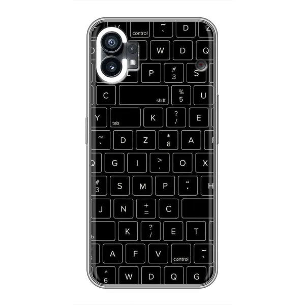 Чохол з малюнком «Клавіатура» для Nothing Phone 1 Чохол з малюнком «Клавіатура» для Nothing Phone 1