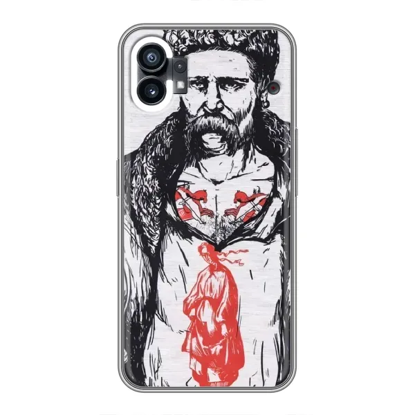 Чехол с рисунком «Кобзарь» для Nothing Phone 1 Чехол с рисунком «Кобзарь» для Nothing Phone 1