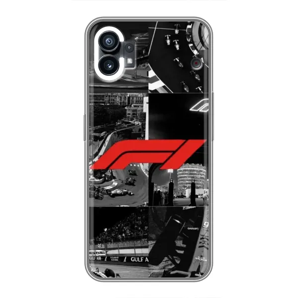 Чехол с рисунком «Коллаж Формула 1» для Nothing Phone 1