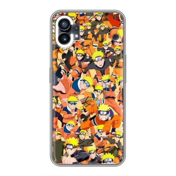 Чехол с рисунком «Коллаж Наруто» для Nothing Phone 1 Чехол с рисунком «Коллаж Наруто» для Nothing Phone 1