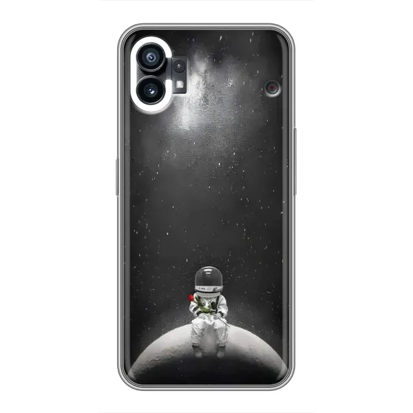 Чехол с рисунком «Космонавт романтик» для Nothing Phone 1 Чехол с рисунком «Космонавт романтик» для Nothing Phone 1