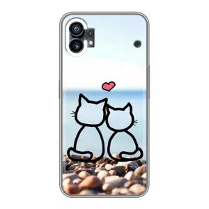 Силіконові Чохли Коханій людині для Nothing Phone 1 (Котейки)