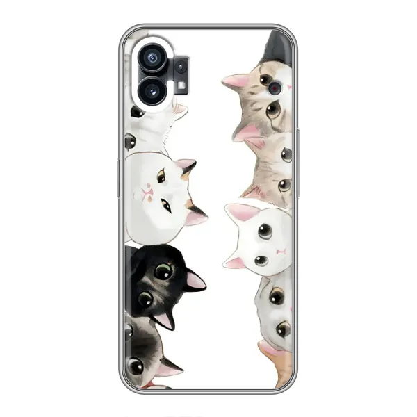 Чехол с рисунком «Коты» для Nothing Phone 1