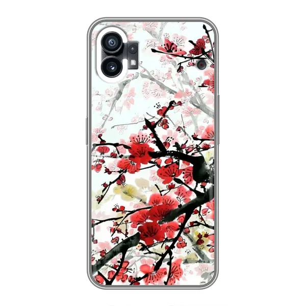 Чехол с рисунком «Красивая Сакура» для Nothing Phone 1 Чехол с рисунком «Красивая Сакура» для Nothing Phone 1