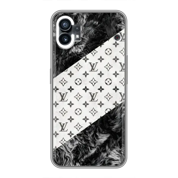 Чехол с рисунком «LV на белом» для Nothing Phone 1 Чехол с рисунком «LV на белом» для Nothing Phone 1